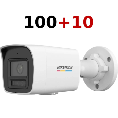 Купити Комлпект IP відеокамер Hikvision DS-2CD1027G3-LIUF 2МП (2.8мм) 100+10