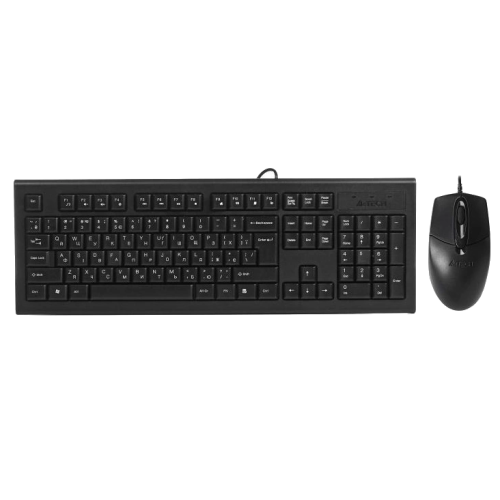 Купити Комплект клавіатура+мишка A4Tech KR-8572S Black