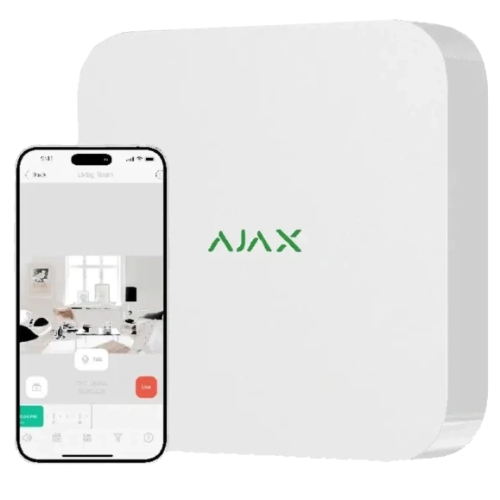 Купити Відеореєстратор Ajax NVR (8ch) (8EU) white