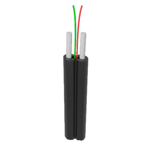 Купить Подвесной оптический кабель Ютекс FTTH(m0,3)-2E