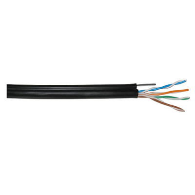 Купить Кабель витая пара DCG UTP cat 5E 4PR (0,50мм) CCA PE-M B 305м=1 бхт. наружный самонесущий