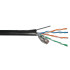 Купити Кабель вита пара Step4Net FTP cat 5E 305м=1 бар (0,51мм) CCA outdoor-M зовнішній, самонесучий