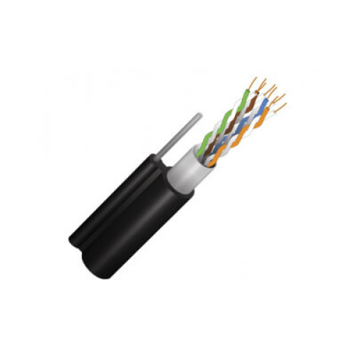 Купити Кабель вита пара FinMark FTP CAT5e 4P 24AWG PE-M B 500m Drum самонесучий