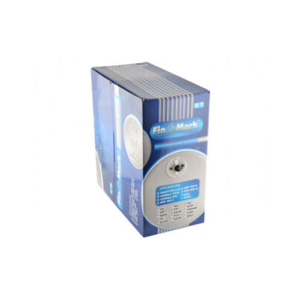 Купити Кабель вита пара FinMark FTP CAT5e 4P 24AWG PE-M B 305m Drum самонесучий
