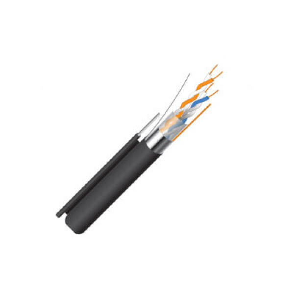 Купить Кабель витая пара FinMark FTP CAT5e 2P 500m наружный самонесущий