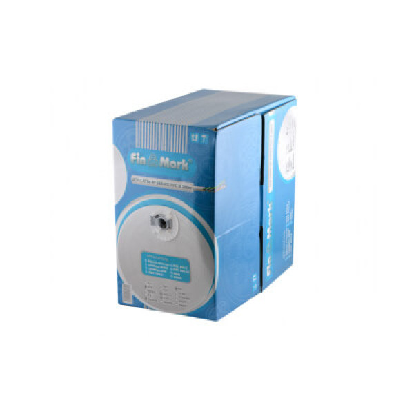 Купити Кабель вита пара FinMark UTP CAT 5e 4P 24AWG 305m внутрішній, чорний