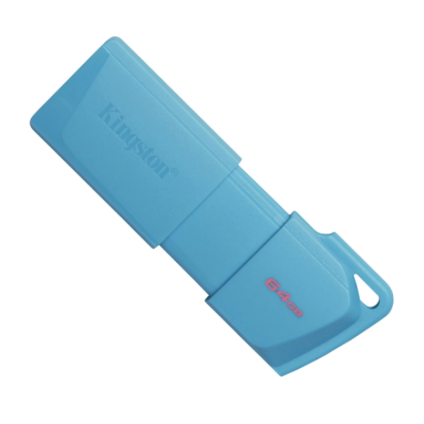 Купити Флеш-драйв KINGSTON USB 3.2 DT Exodia M 64GB Aqua Blue (KC-U2L64-7LB)