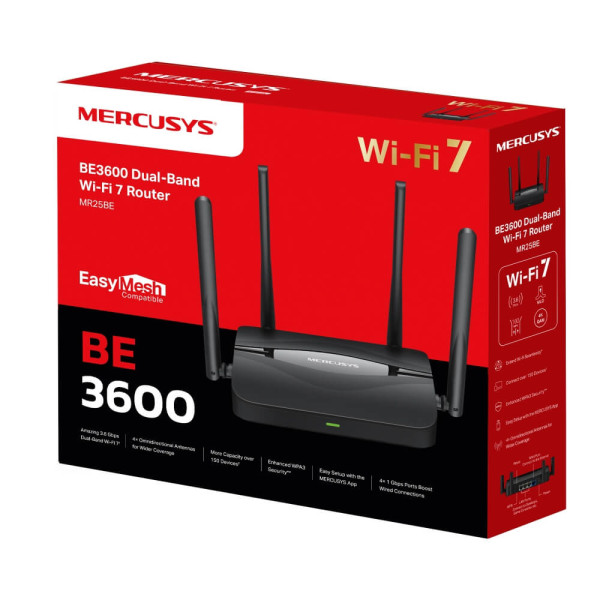 Купити Бездротовий маршрутизатор Mercusys MR25BE