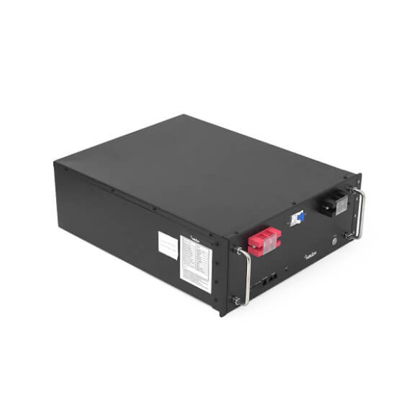Купить Литий-железо-фосфатный аккумулятор Merlion LiFePO4 48V 100AH for Solar, BMS-100A, (482х396х180), 37,5kg 5000 циклов Q1