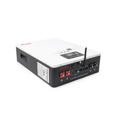 Купить Аккумуляторная батарея Must LiFePO4 LP16-48100 51.2V 100Ah, 5,12kWh, BMS100A@16S, CAN2.0/RS232/RS485, 6000 cycles, 625x442x177,44kg