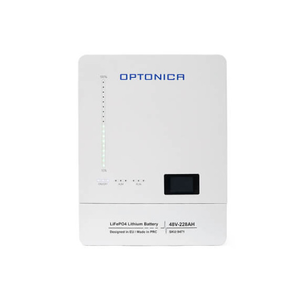 Купити Акумуляторна батарея Optonica LiFePO4 Battery 48V 228Ah , 10944Wh 15S (100/150A),500*230*650mm, 88kg