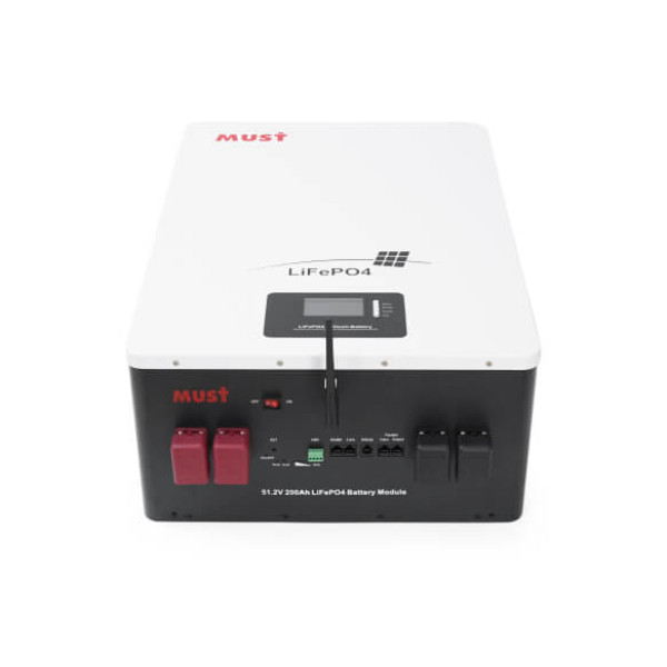 Купити Акумуляторна батарея Must LiFePO4 LP16-48200 51.2V 200Ah, 10,24kWh, BMS100A@16S, CAN2.0/RS232/RS485, 6000 cycles, 625x442x250, 80kg