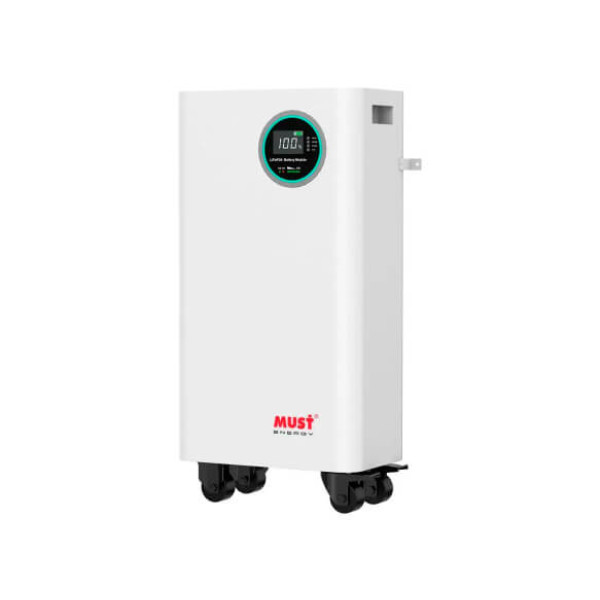 Купить Аккумуляторная батарея Must LiFePO4 LP16-48300 51.2V 300Ah, 15.36kWh, BMS150A@16S, CAN2.0/RS232/RS485, 6000 cycles, 490x923x265, 117kg