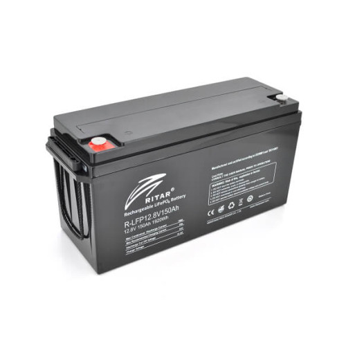 Купити Акумуляторна батарея Ritar LiFePO4 12,8V 150Ah 1920Wh BMS75A@4S (483 x 170 x241) Q1