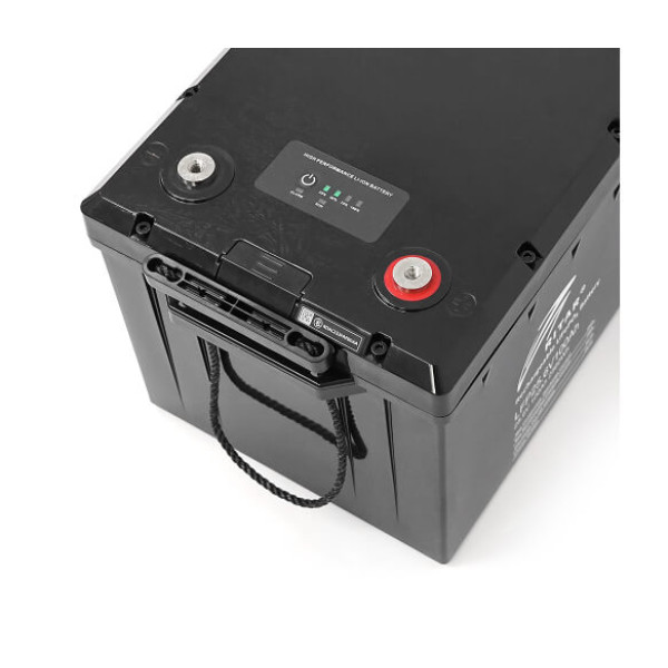 Купить Аккумуляторная батарея Ritar LiFePO4 25,6V 100Ah с Bluetooth, CAN/RS485, 2560Wh BMS100A@8S ( 522 х 240 х 219 (224) ), 25kg Q1