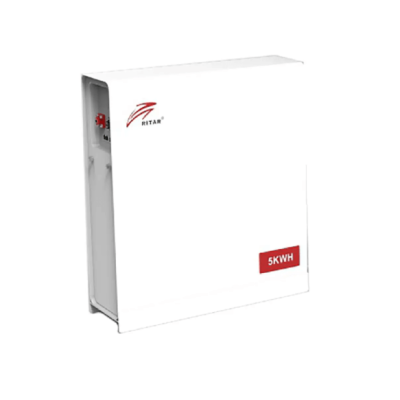 Купить Аккумуляторная батарея Ritar LiFePO4 51.2V 5KWH BAT-5KWH-51.2V, RS485/CAN, 100 Ah, 5120Wh, 6000cycles, 520х165х566mm, 50kg