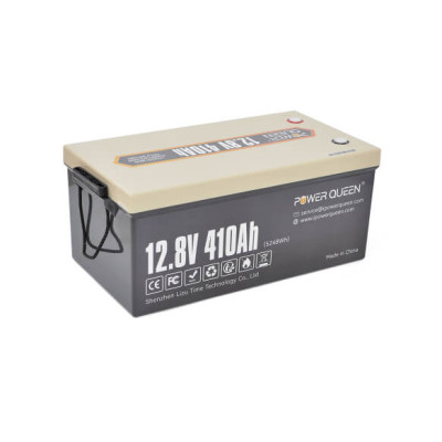 Купить Аккумуляторная батарея LiFePO4 Power Queen 12.8 V 410Ah , 5240Wh, BMS 250A, 522*240*218 мм