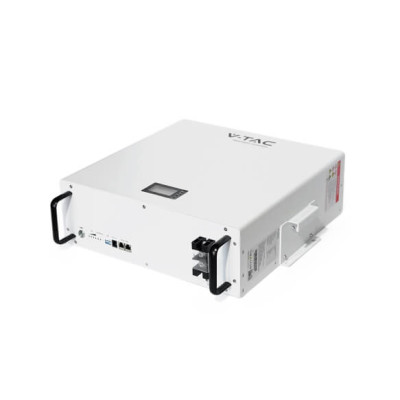 Купить Аккумуляторная батарея V-TAC LiFePO4 51,2V 100Аh 5.12kWh,(100/100A)585x565x275mm, 50,67kg