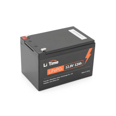 Купить Аккумуляторная батарея Li-TIME LiFePO4 12.8V 12Ач 154Wh,(12/12A) F2, 151*98*95mm