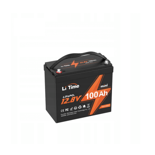 Купить Аккумуляторная батарея Li-TIME MINI-16-A60 LiFePO4 12.8 100Ач 1280Wh,(100/100A) M8, 200*258*168mm