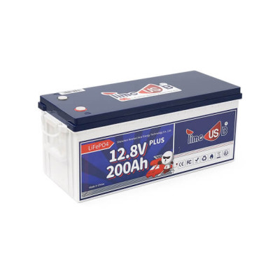 Купить Аккумуляторная батарея LiFePO4 Timeusb 12.8V 200Ah Plus, 2560Wh, BMS 200A, 532*207*216мм