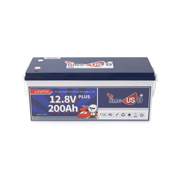 Купити Акумуляторна батарея LiFePO4 Timeusb 12.8V 200Ah Plus, 2560Wh, BMS 200A, 532*207*216мм