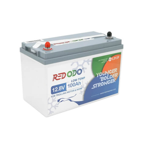 Купити Акумуляторна батарея LiFePO4 Redodo LOW-TEMP 12.8V 100Ah , 1280Wh, BMS 100A, 329*172*214мм