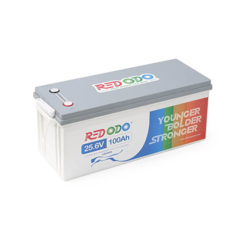 Купити Акумуляторна батарея Redodo 25.6V 100Ah 2560Wh LiFePO4 (100/100A)(532*207*215)