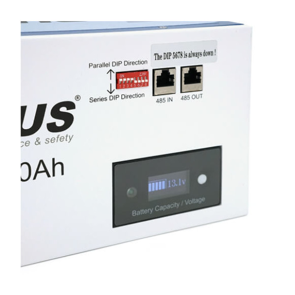 Купить Аккумуляторная батарея ORBUS LiFePO4 12,8V 100Ah,(100/100A) 360x140x250 mm, 12kg