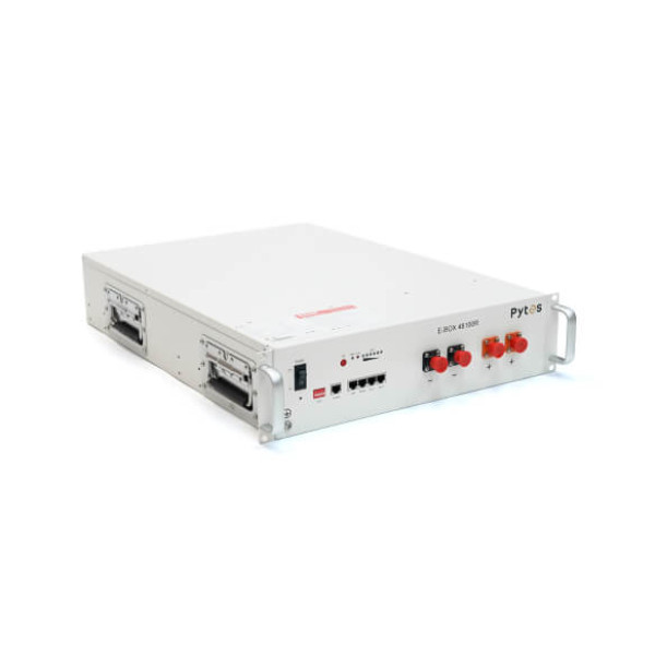 Купить Аккумуляторная батарея PYTES E-BOX-48100R LiFePO4 51.2V100Аh(5.12kWh)(50/100A) 440x620x117 , 51kg