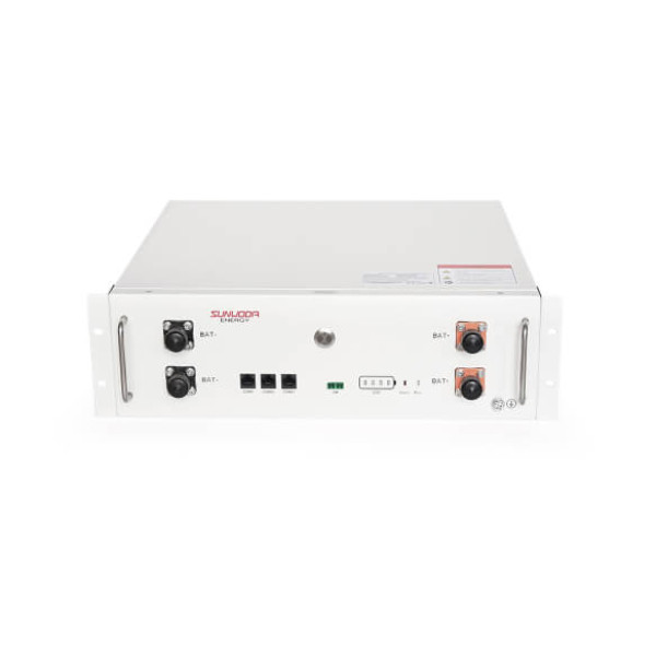 Купить Аккумуляторная батарея SUNWODA ATRIX-5 Lithium-Ion 51,2V 100Аh 5kWh,(100A /100A) CAN 2.0/RS485,482x135x433mm, 45kg (без кабелей)