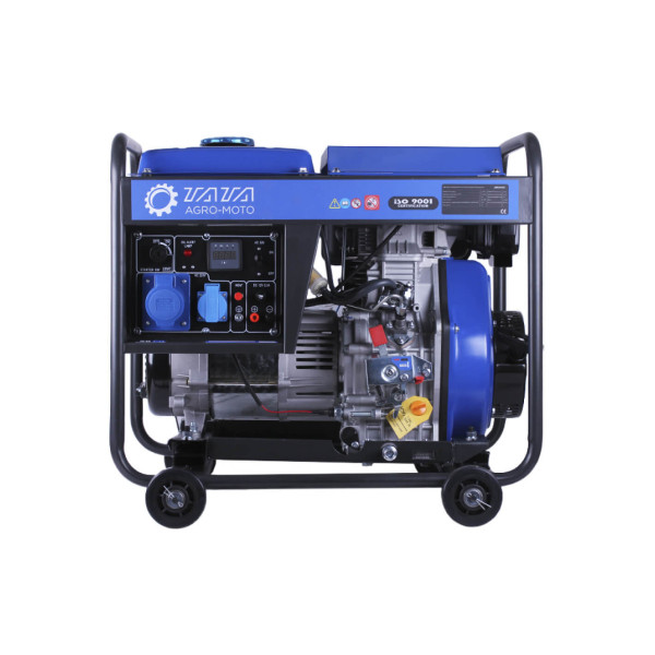 Купить Генератор дизельный TΛTΛ JM8500X(E) 6.0/6.5KW (однофазный, со свечой накала)
