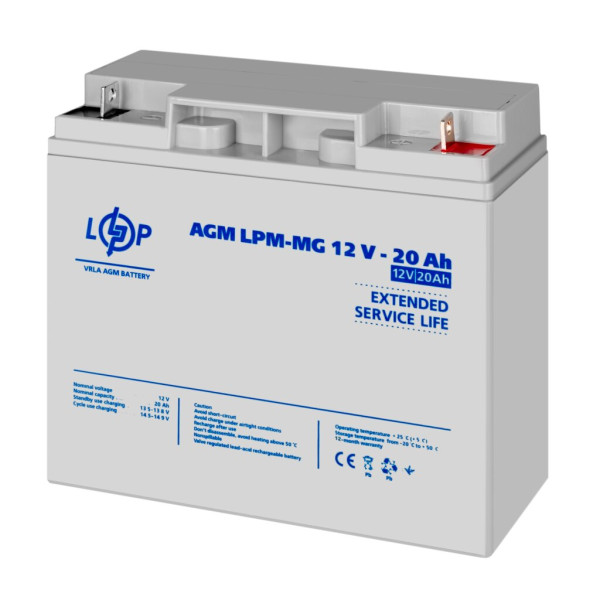 Купити Акумулятор мультигелевий LPM-MG 12V - 20 Ah