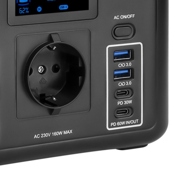 Купити Багатофункціональна портативна зарядна станція LP CHARGER 160 (160W, 204Wh)