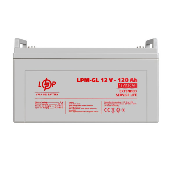 Купить Аккумулятор гелевый LPM-GL 12V - 120 Ah