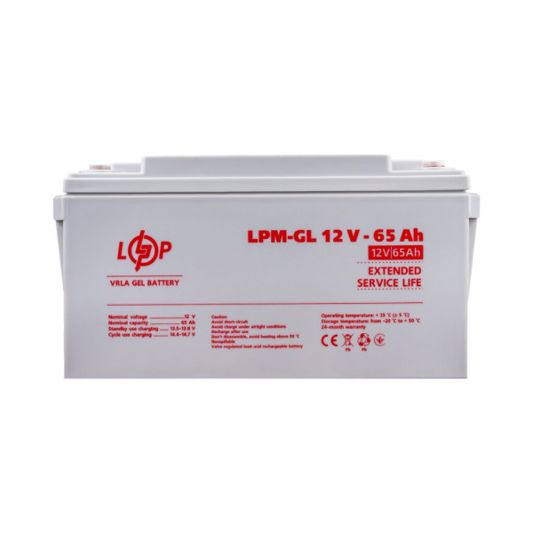 Купить Аккумулятор гелевый LPM-GL 12V - 65 Ah