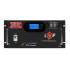 Купити Акумулятор LP LiFePO4 51,2V - 120 Ah 6000Wh (Smart BMS 100A) с LCD RM AB RS485/CAN