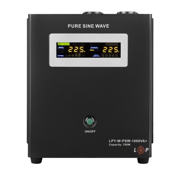 Купить ИБП с правильной синусоидой 12V LPY-W-PSW-1000VA+(700Вт)10A/20A