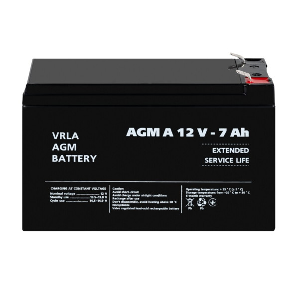 Купити Акумулятор для сигналізації AGM А 12V - 7 Ah