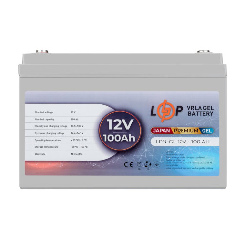 Купити Акумулятор гелевий LPN-GL 12V - 100 Ah
