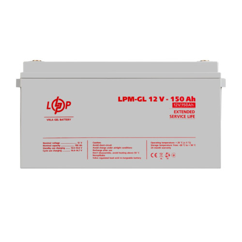 Купити Акумулятор гелевий LPM-GL 12V - 150 Ah