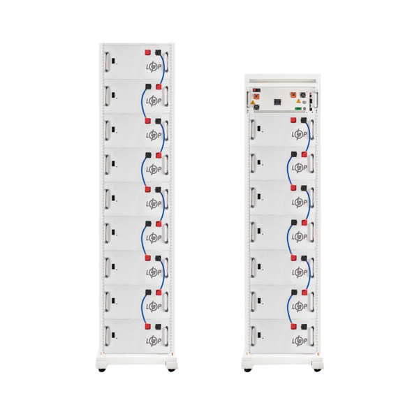 Купить Аккумулятор LP LiFePO4 Battery HVM 819,2V 150Ah (122880 Wh) BMS 160А P AB Lrack white