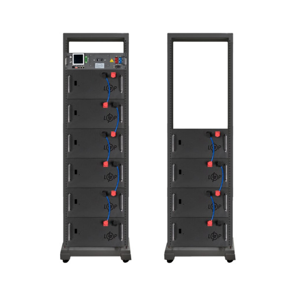 Купити Акумулятор LP LiFePO4 Battery HVM 512V 315Ah (161280 Wh) BMS 125А AB Lrack black