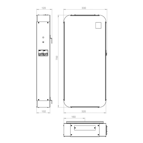 Купити Стабілізатор напруги Volter Smart- 33 (3*11) (морозоустойчивый)