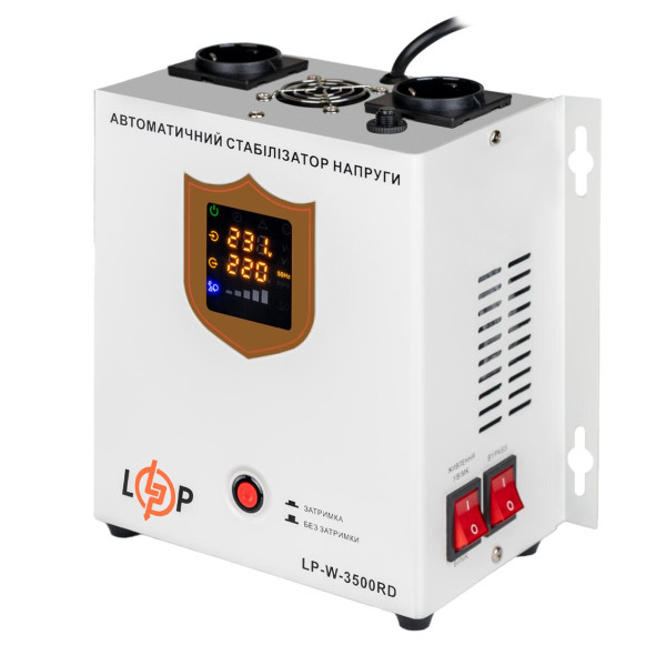 Купить Стабилизатор напряжения LP-W-3500RD EU (2100Вт/7 ступ)