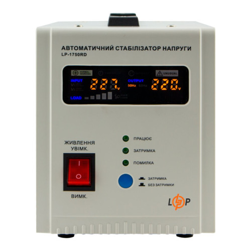 Купити Стабілізатор напруги LP-1750RD (1000Вт / 7 ступ)