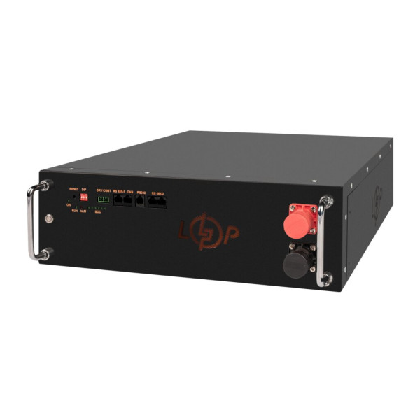Купити Акумулятор LP LiFePO4 51,2V - 100 Ah (5120Wh) (BMS JK 100A/50А) RM RS485/CAN BL