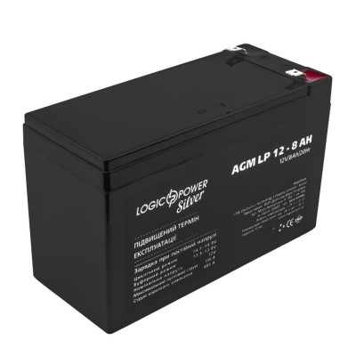 Купить Аккумулятор AGM LP 12V - 8 Ah Silver