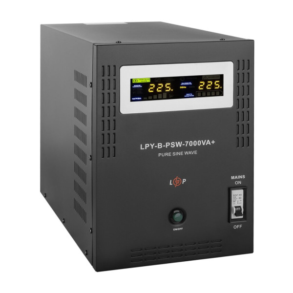 Купити ДБЖ з правильною синусоїдою 48V LPY-B-PSW-7000VA+(5000Вт)10A/20A