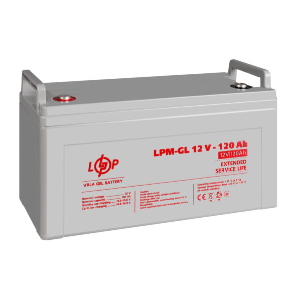 Купить Аккумулятор гелевый LPM-GL 12V - 120 Ah